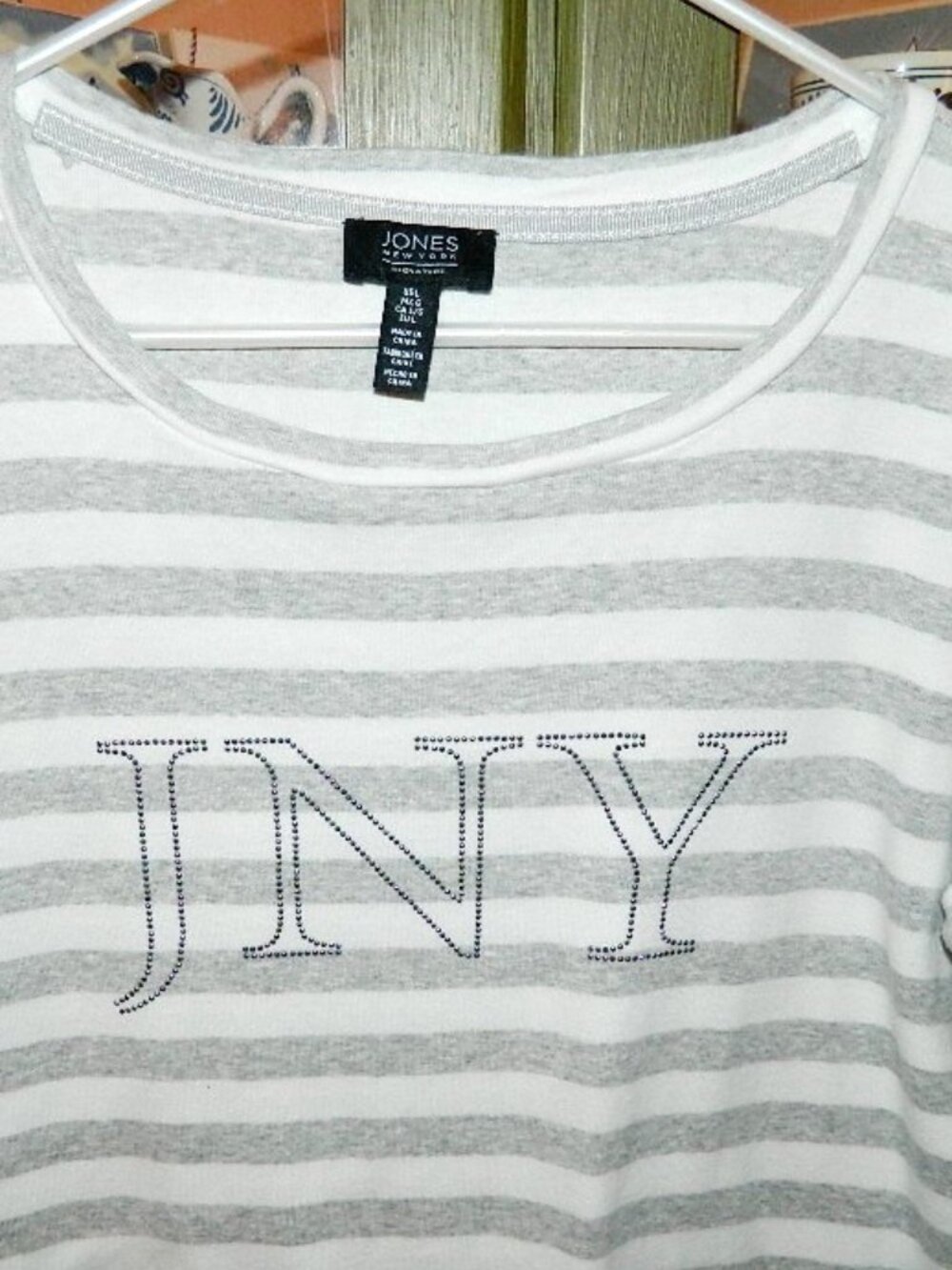 Jones New York Women's Top LOGO Size Large - Picture 3 of 6